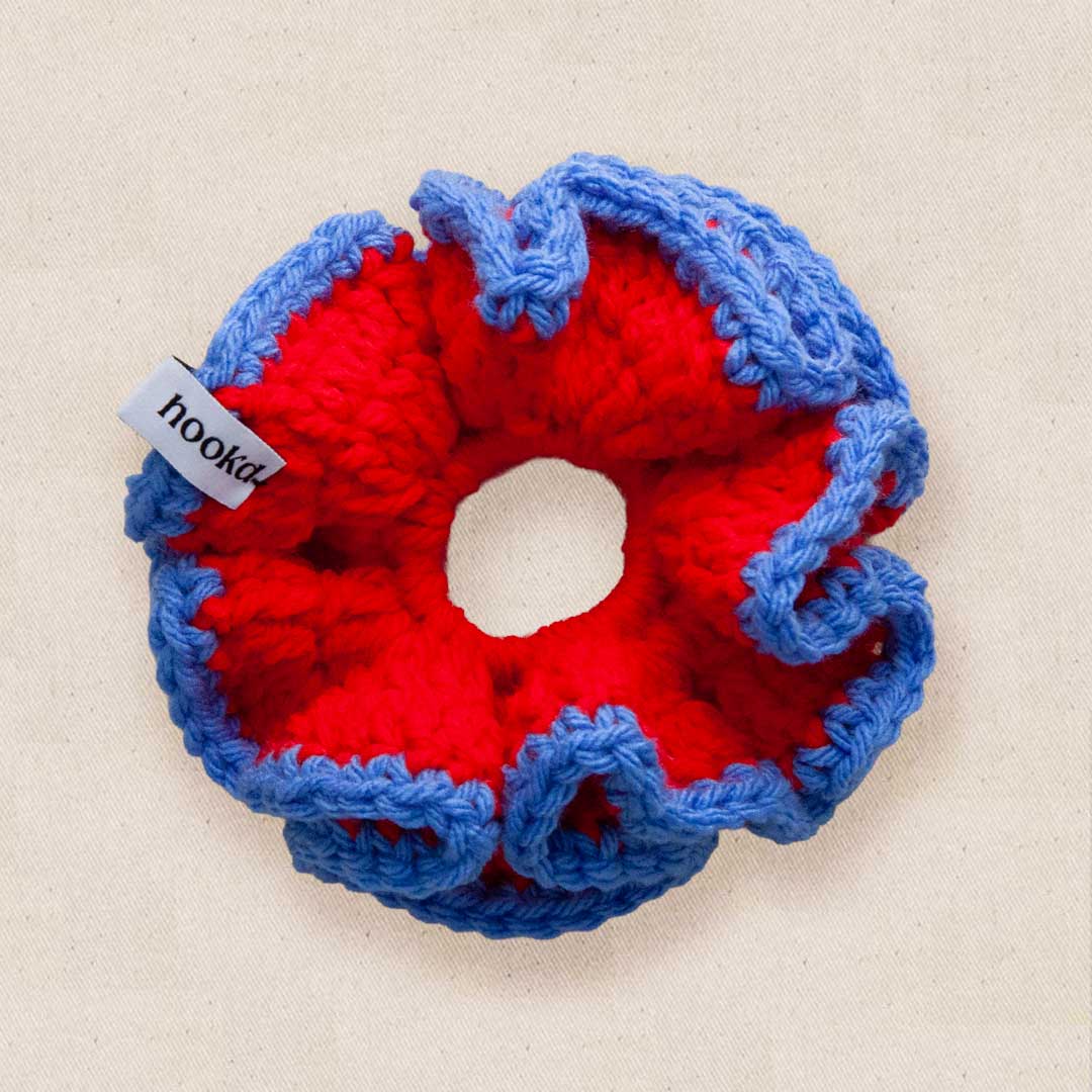 Saka POPPIES - ROUGE / BLEU - S