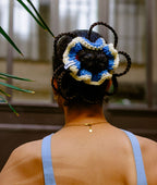 Saka IRIS - BLEU / BORDEAUX / CRÈME - M