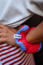 Saka POPPIES - ROUGE / BLEU - M